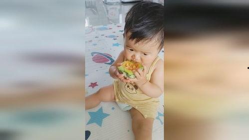 0-3岁吃瓜儿童视频,0-3岁宝宝欢乐吃瓜瞬间回顾